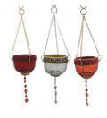 Orientalisches Windlicht Glas 33 cm zur Wahl Weiß, Orange oder Rot