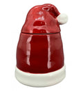 XMAS GebäckdoseMütze rot aus Keramik ca. 14,7x14x19,8 cm