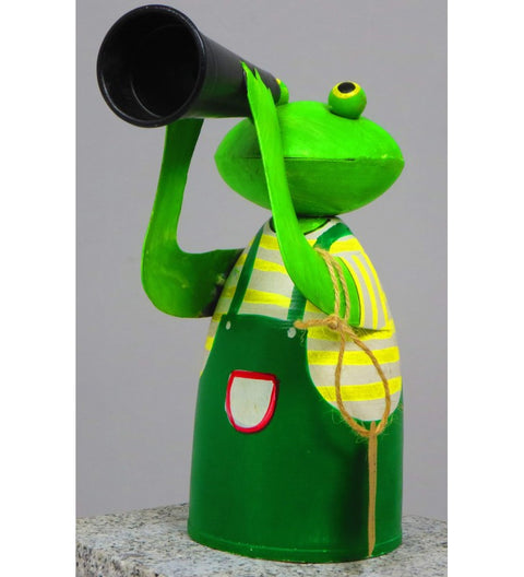 Zaunhocker Frosch aus Metall ca. 20 cm zur Wahl