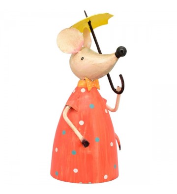 Zaunhocker Maus zur Wahl: Fernglas, Blume, Sonnenschirm, Schild